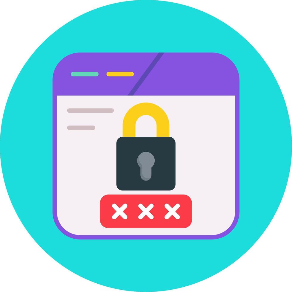 Password Vector Icon