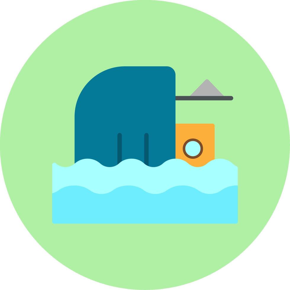 Shipwreck Vector Icon