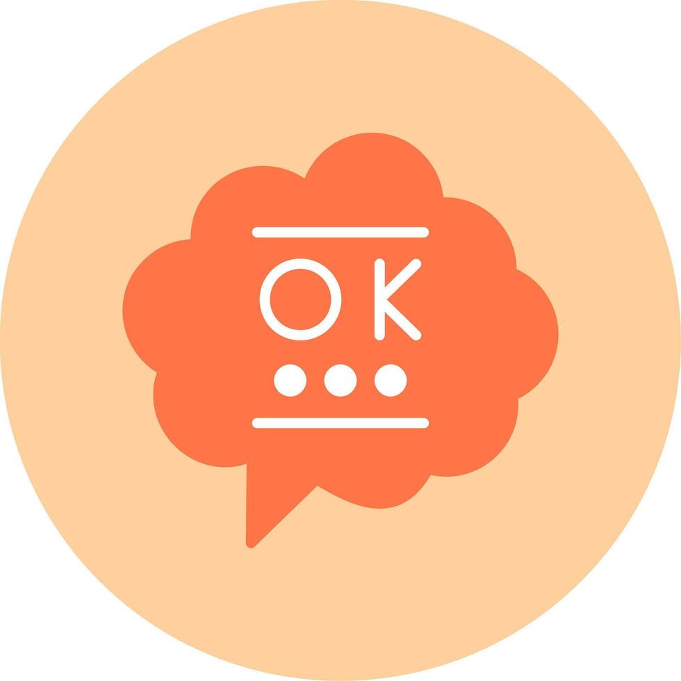 Ok Vector Icon