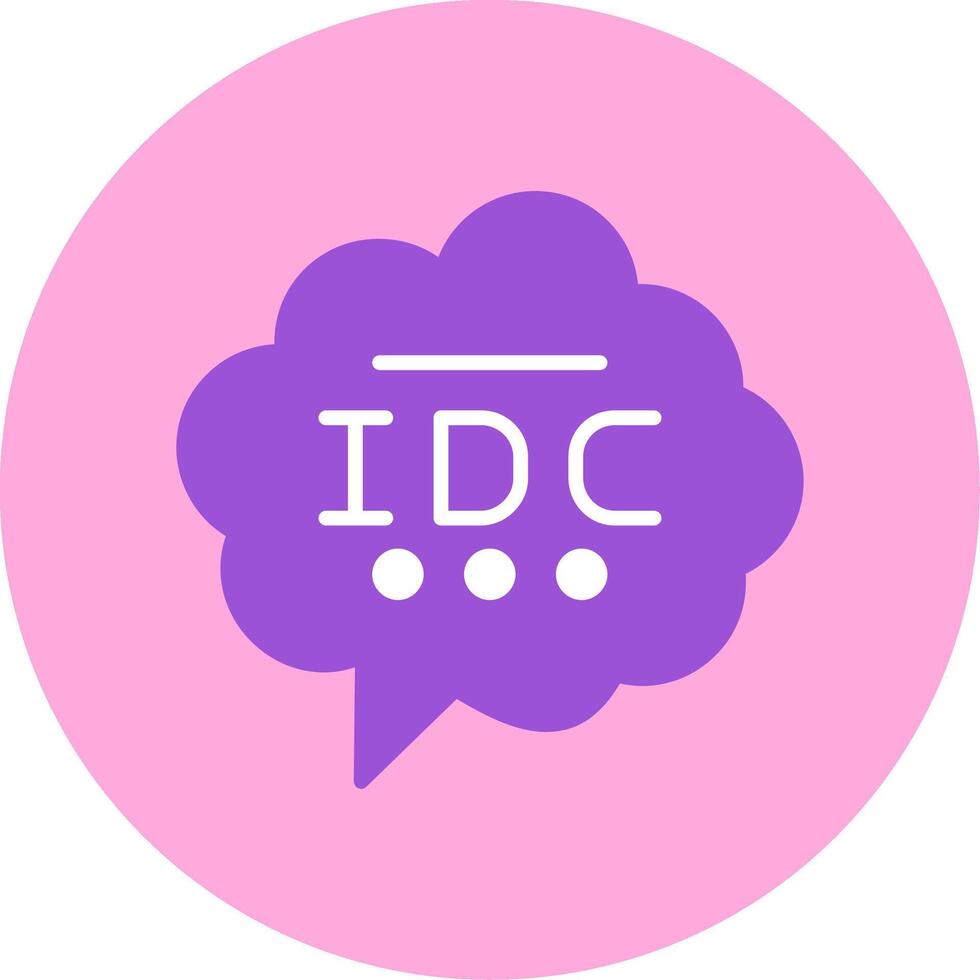 idc vector icono