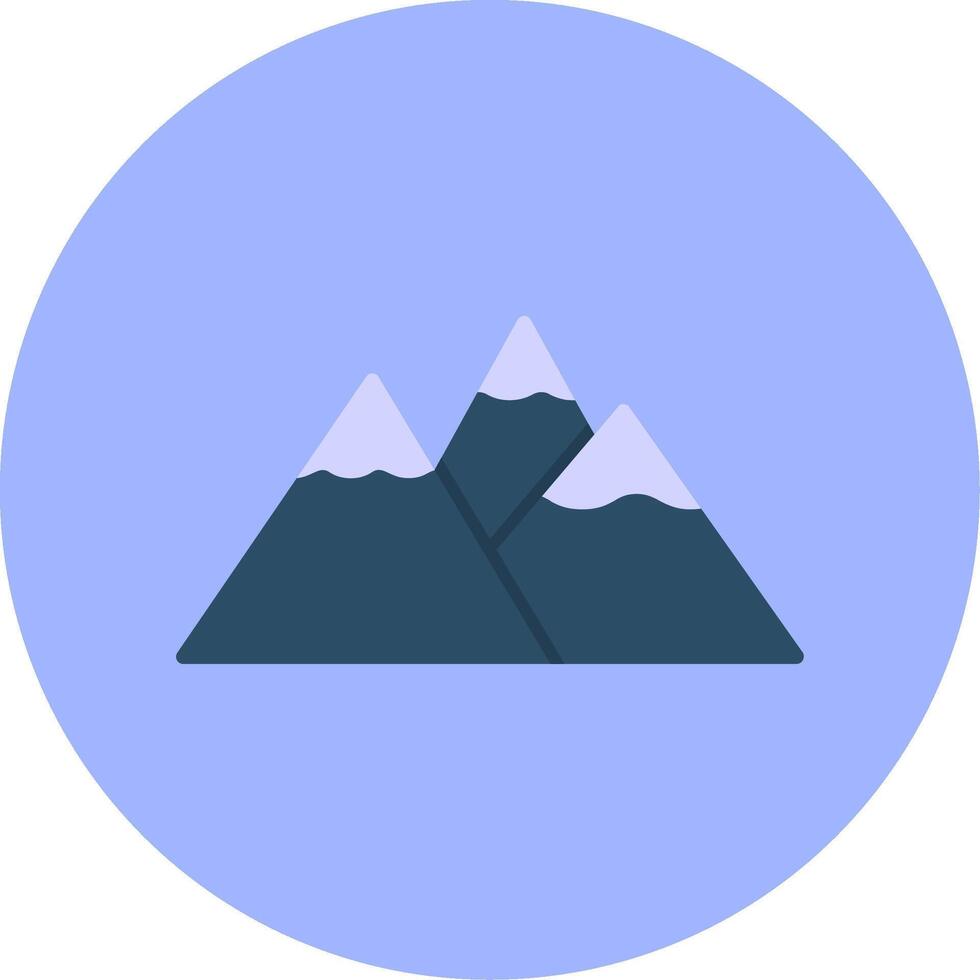 Rocky Mountains Vector Icon