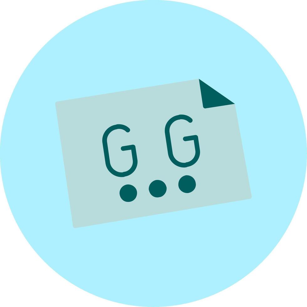 Gg Vector Icon