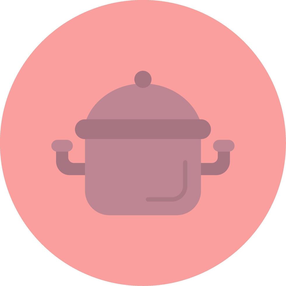 icono de vector de olla de cocina