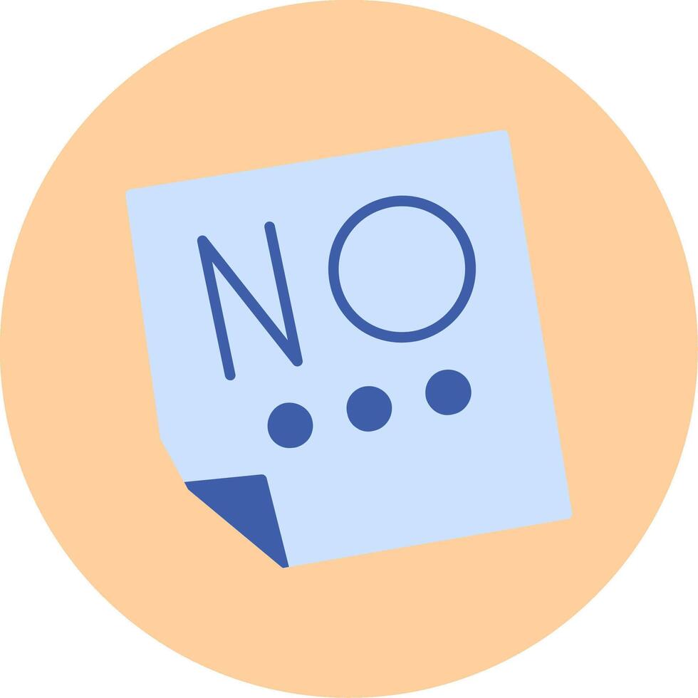 Say No Vector Icon