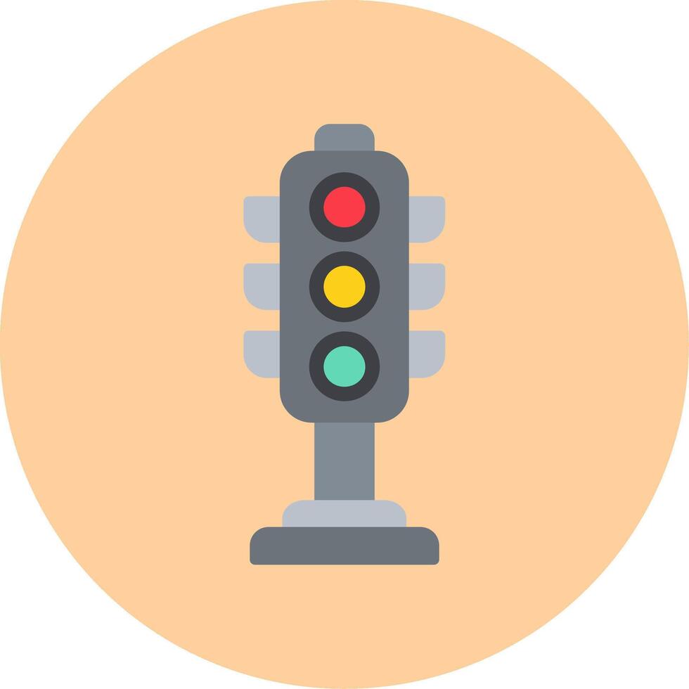 Traffic Light Vector Icon