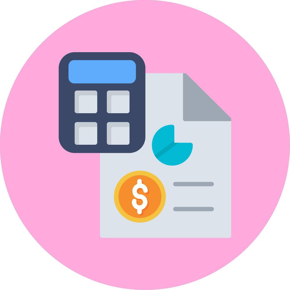 Accounting Vector Icon