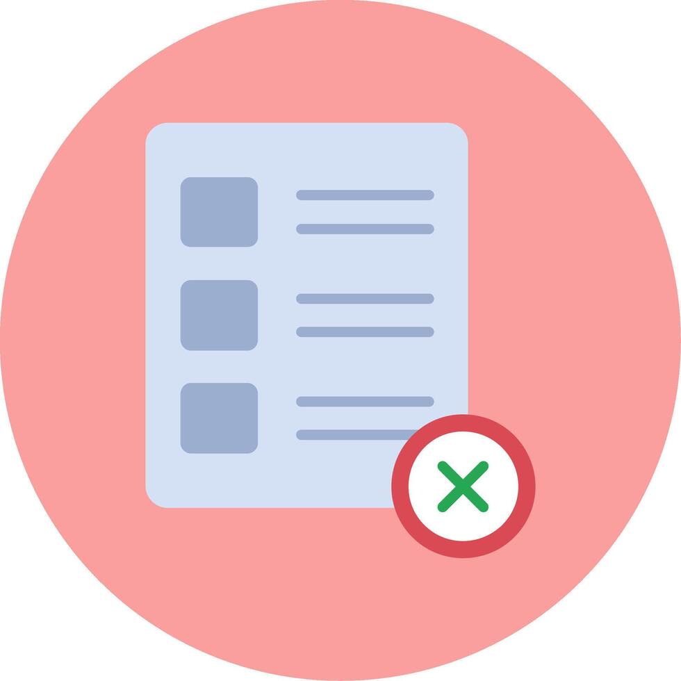 Denied Vector Icon