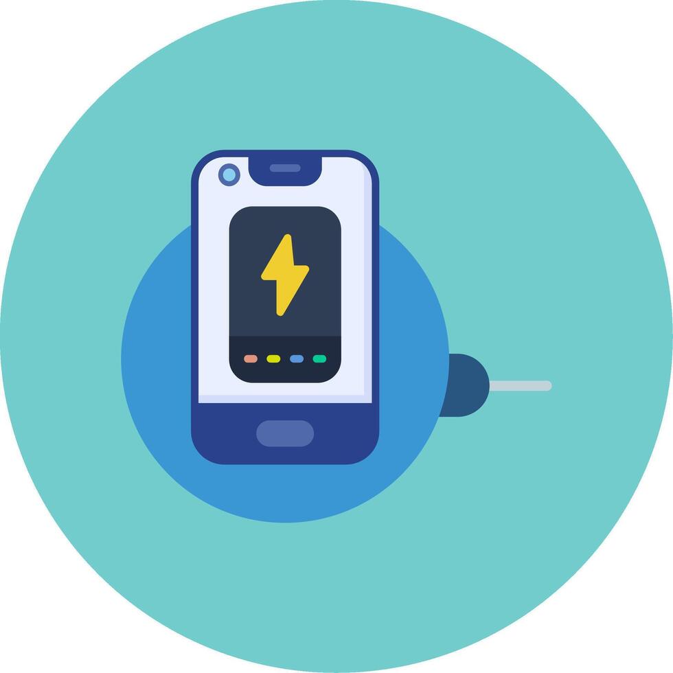 Wireless Charger Vector Icon