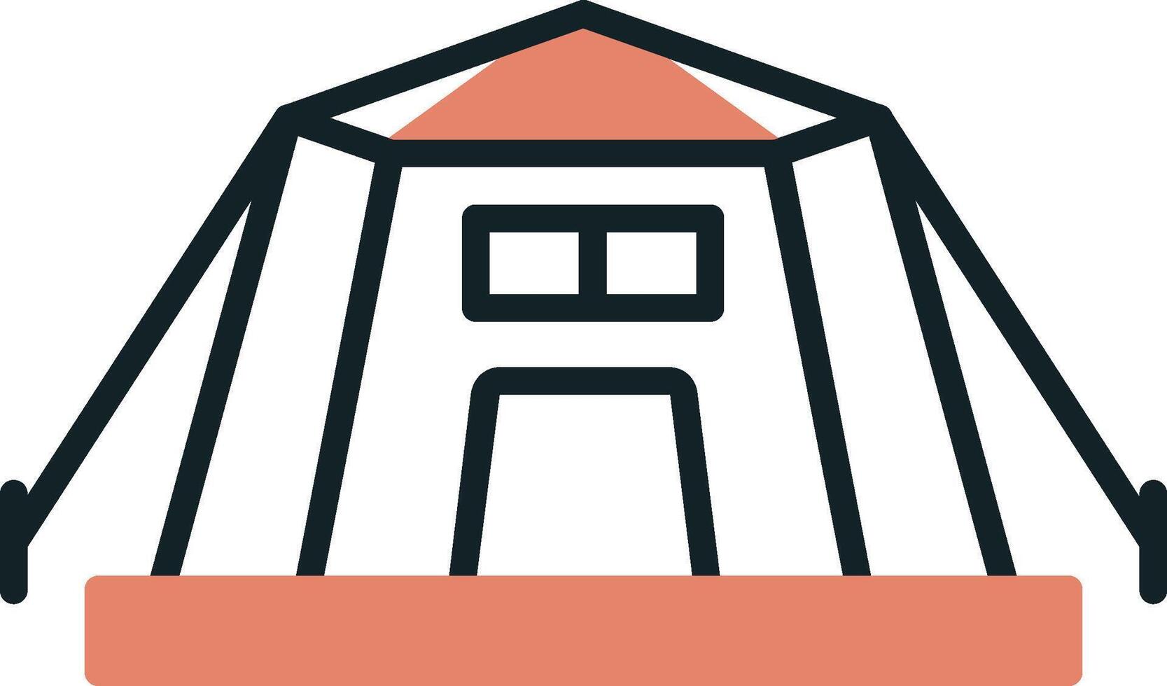 Tent Vector Icon