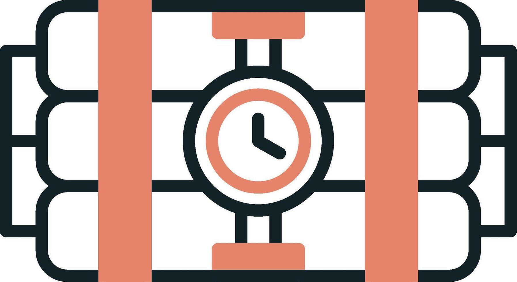 Time Bomb Vector Icon