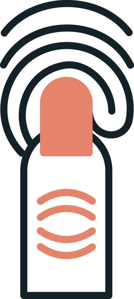 Fingerprint Vector Icon