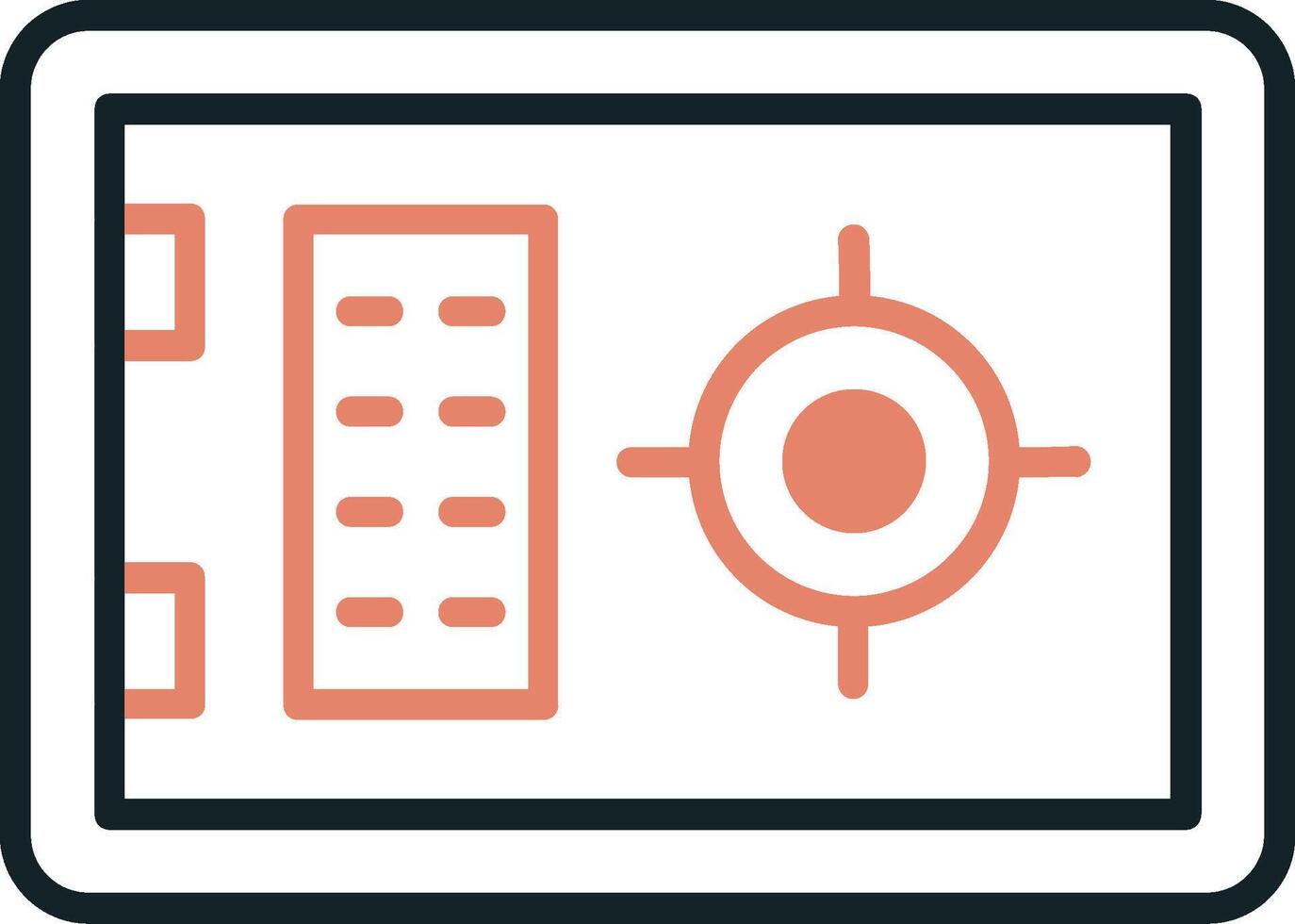 Safe Box Vector Icon