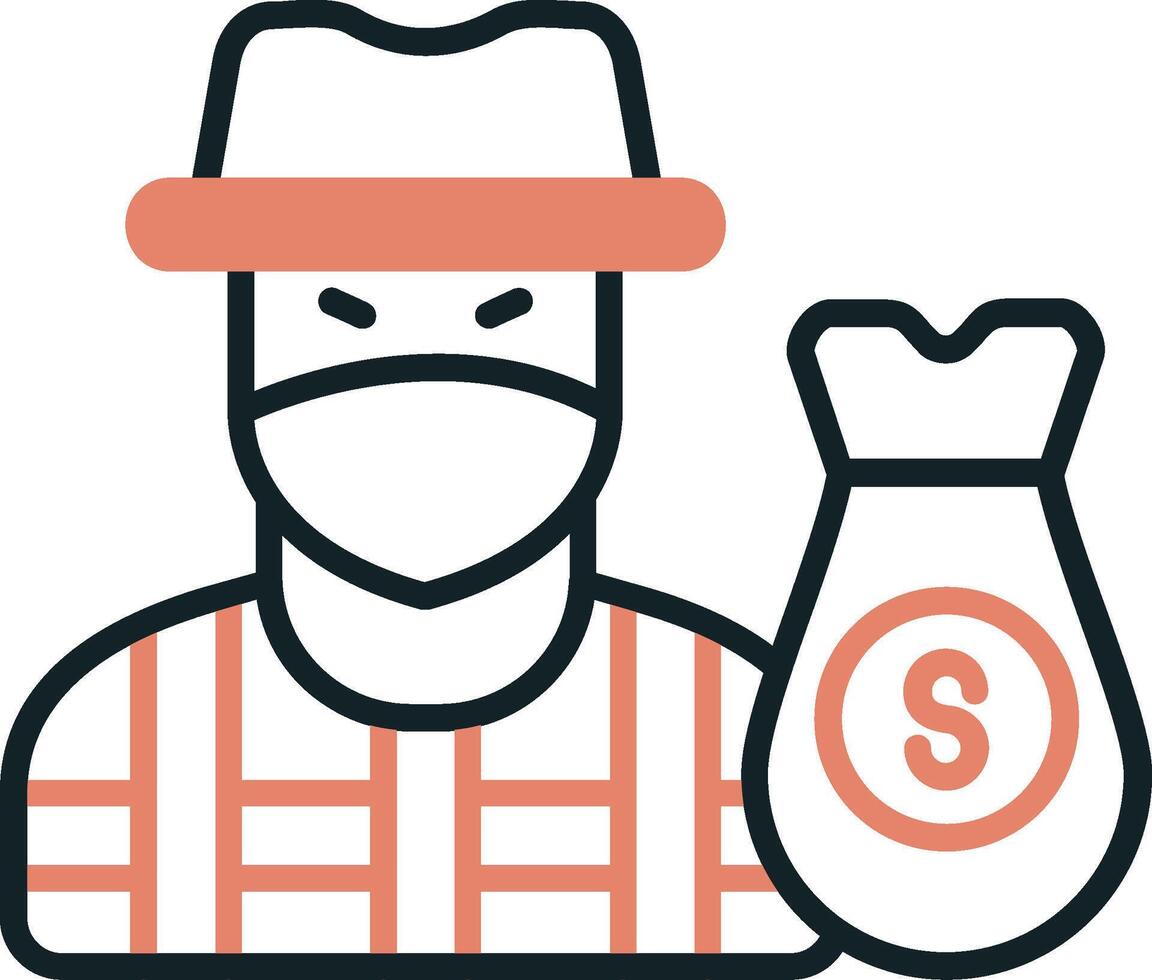 Robbery Vector Icon