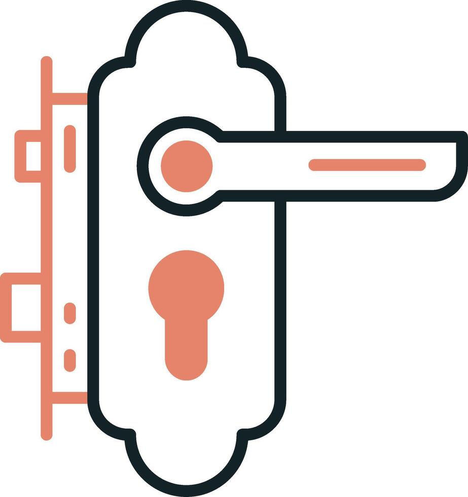 Doorlock Vector Icon