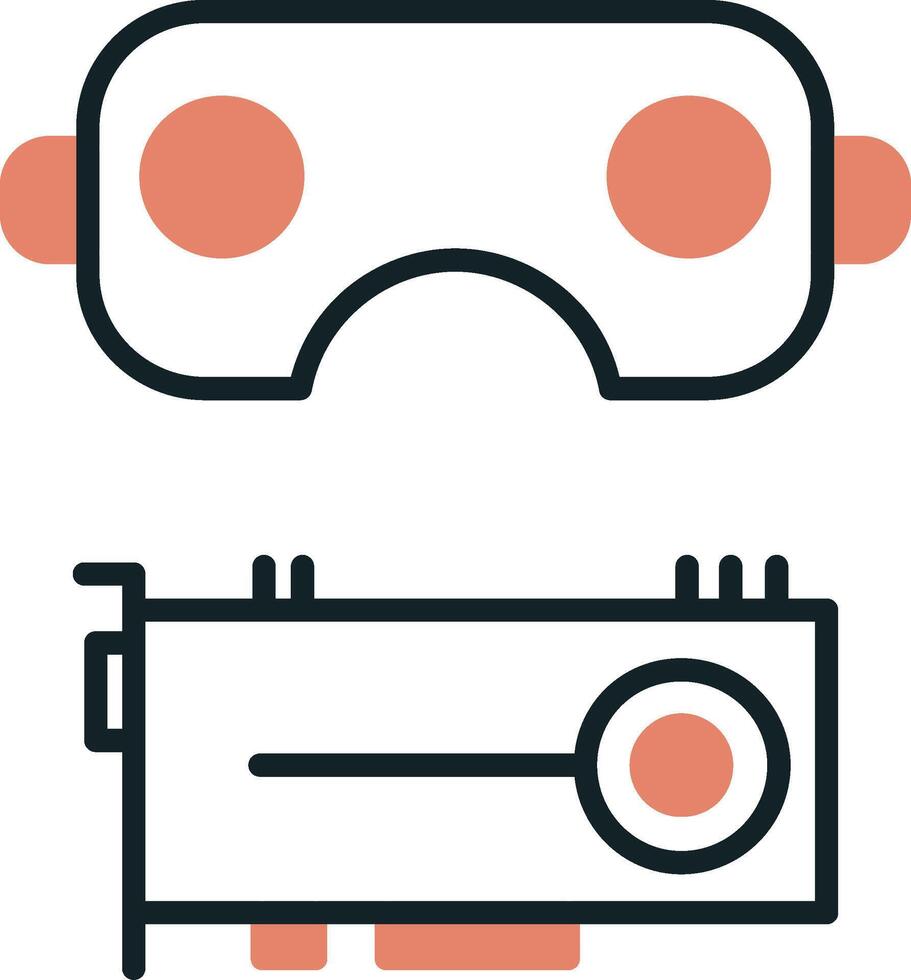 Virtual Reality Vector Icon