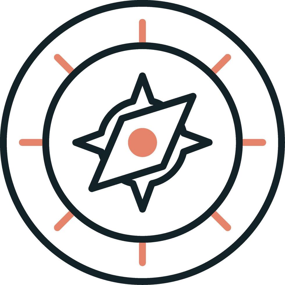 Compass Vector Icon