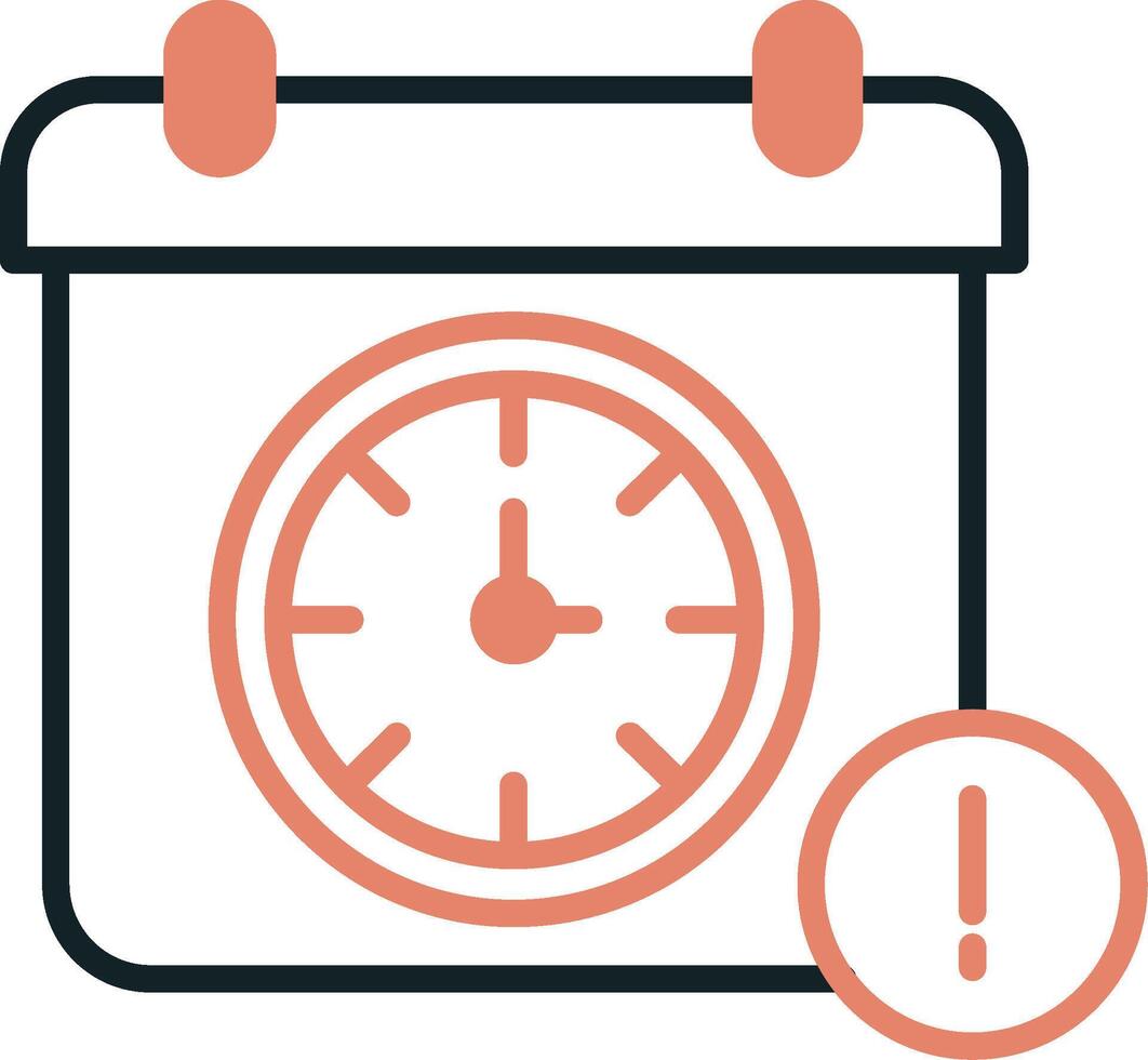 Deadline Vector Icon