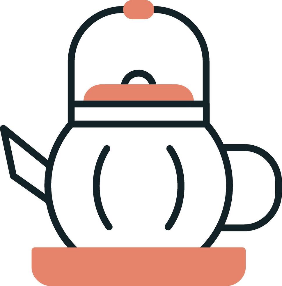 Tea Pot Vector Icon