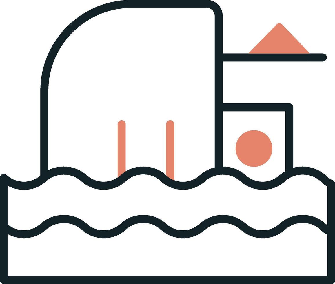 Shipwreck Vector Icon