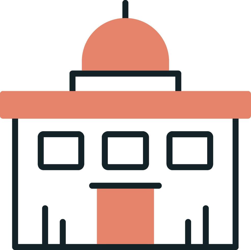 Embassy Vector Icon