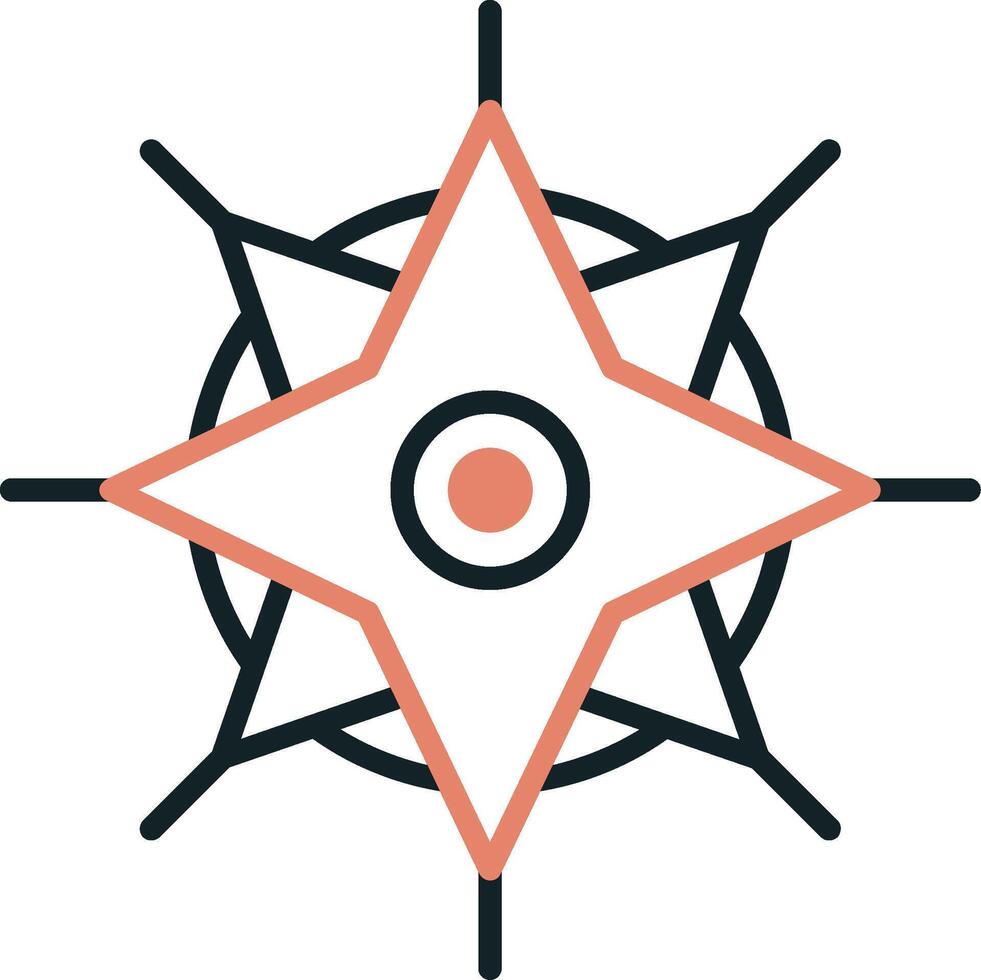 Compass Vector Icon