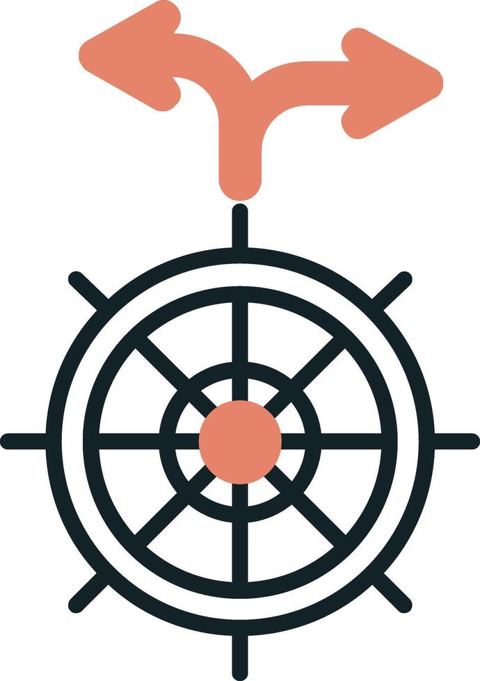 icono de vector de barco