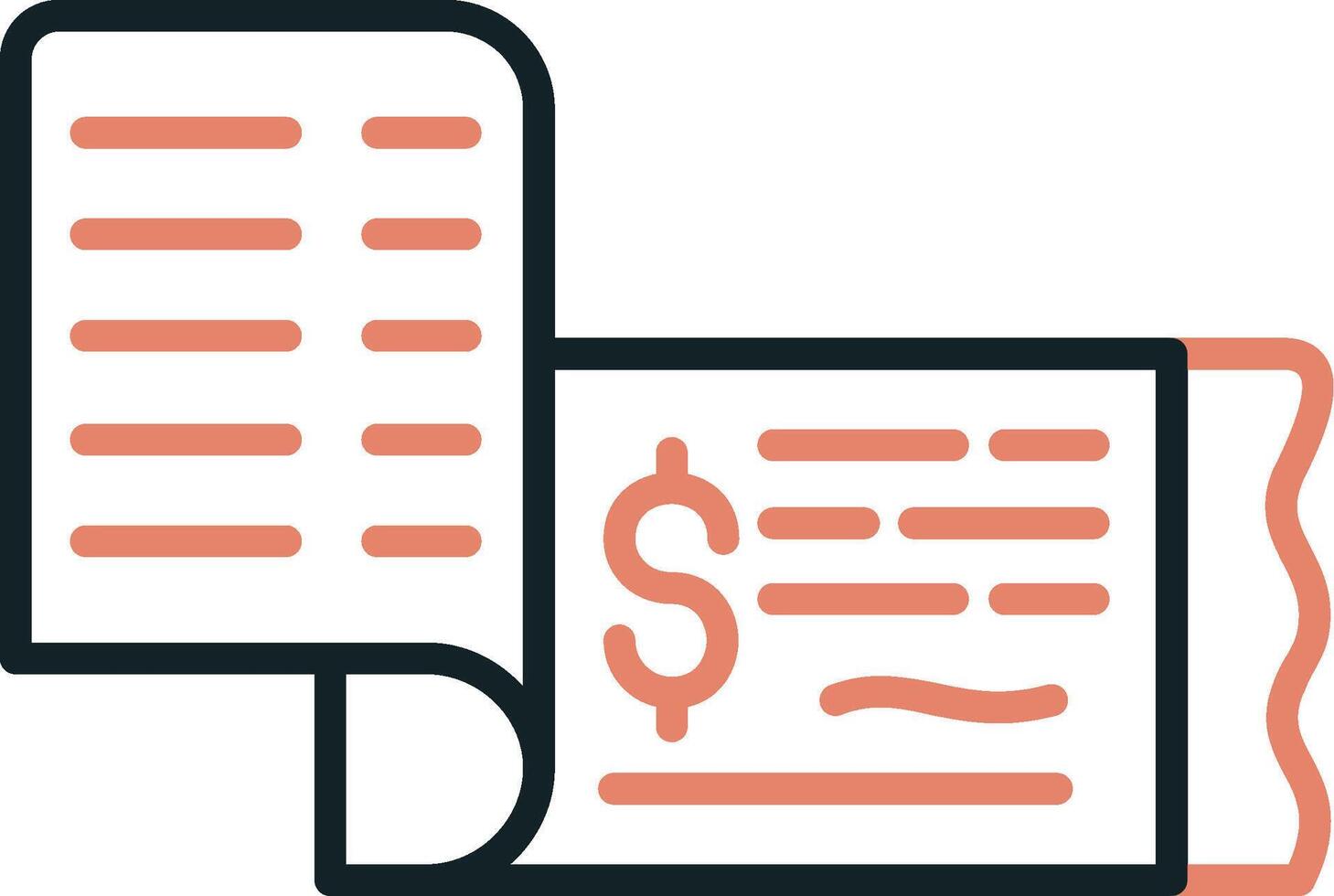 Cheque Vector Icon