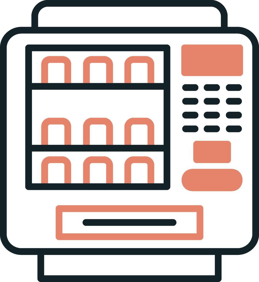 Vending Machine Vector Icon
