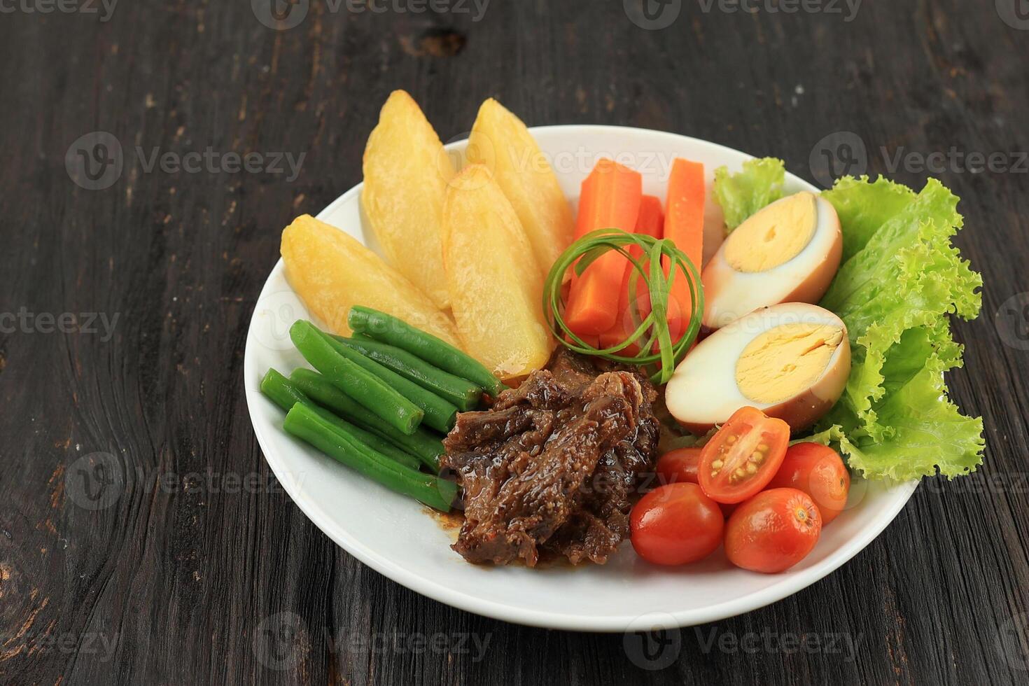 Selat Solo, Braised Beef Steak in Sweet Soy Sauce photo