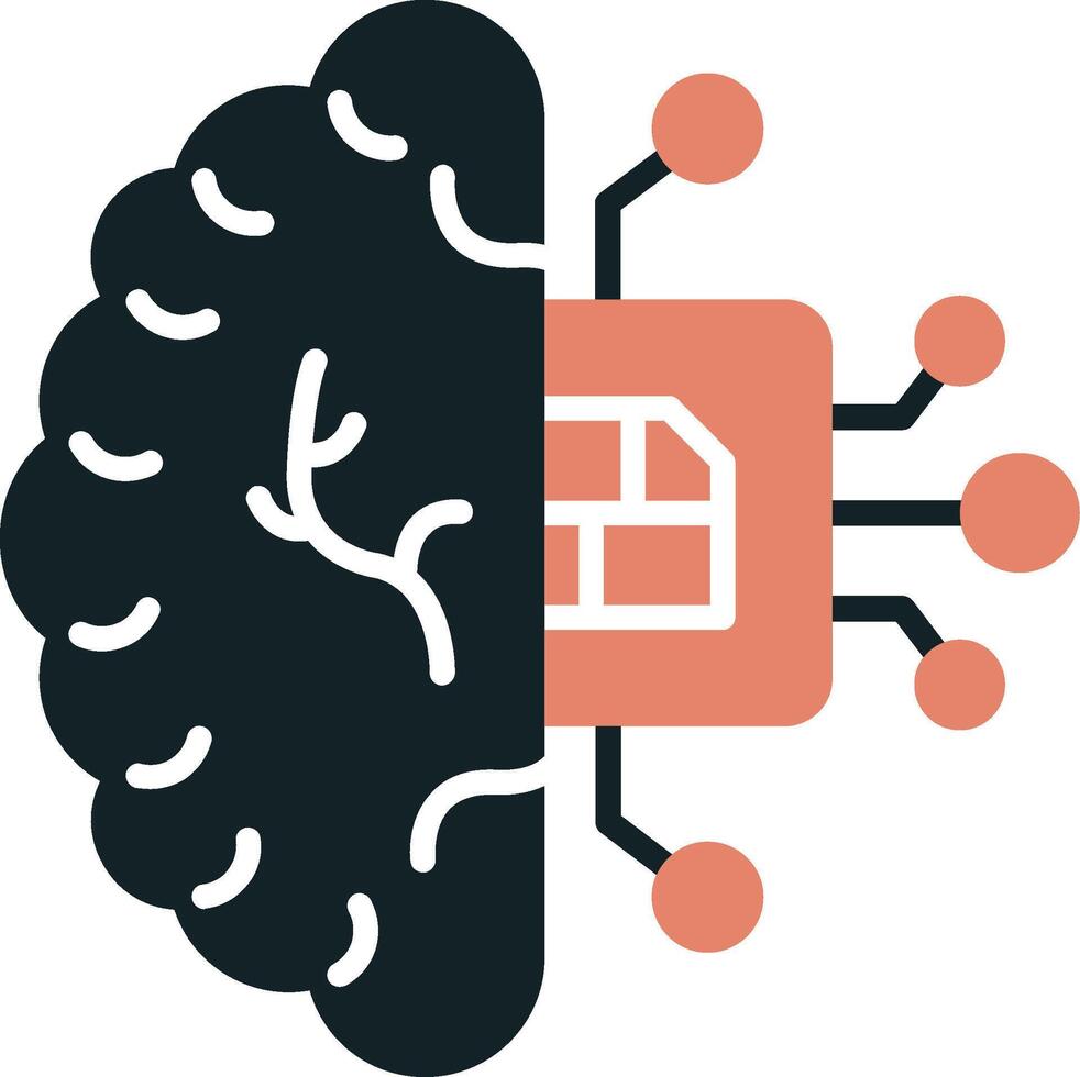 Artificial Intelligence Vector Icon