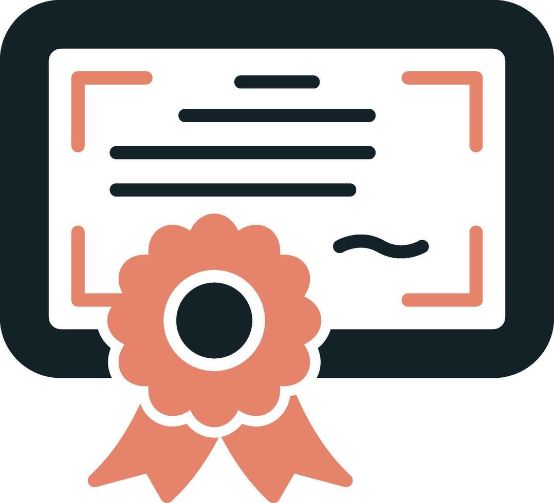 Certificate Vector Icon