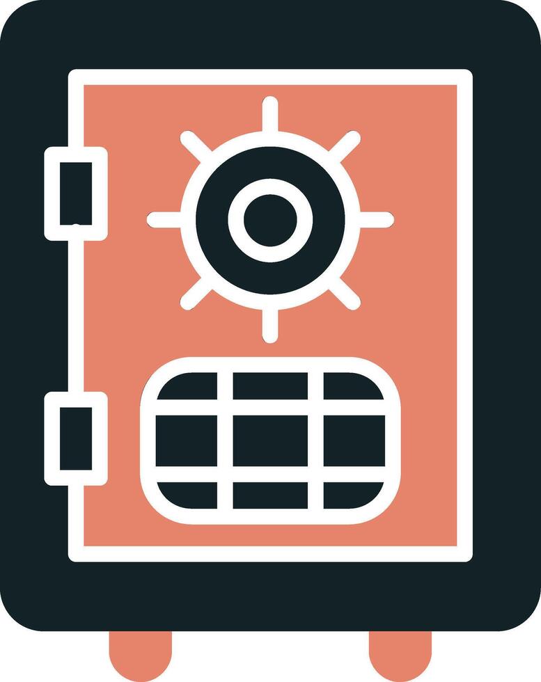 Safe Box Vector Icon