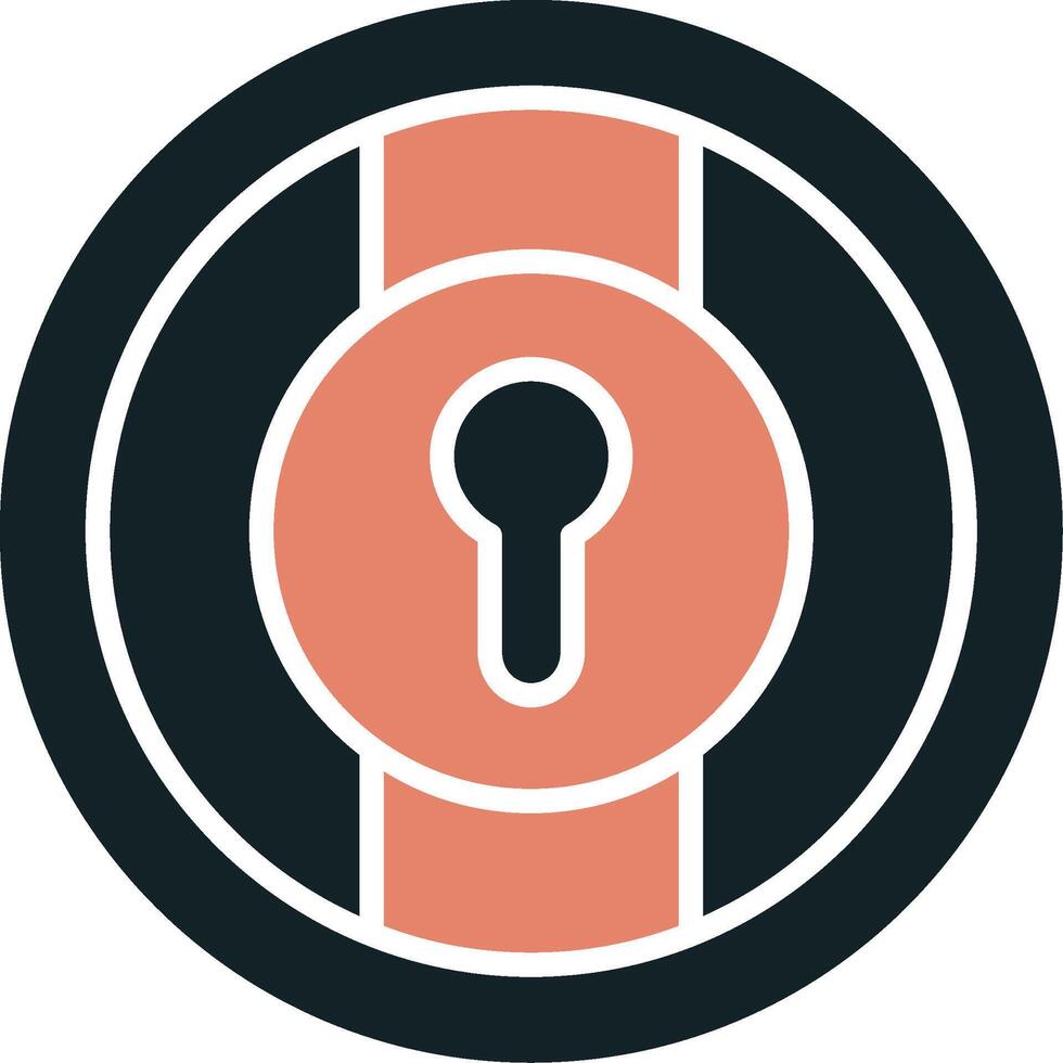 Keyhole Vector Icon