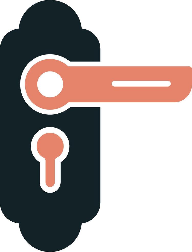 Door Knob Vector Icon