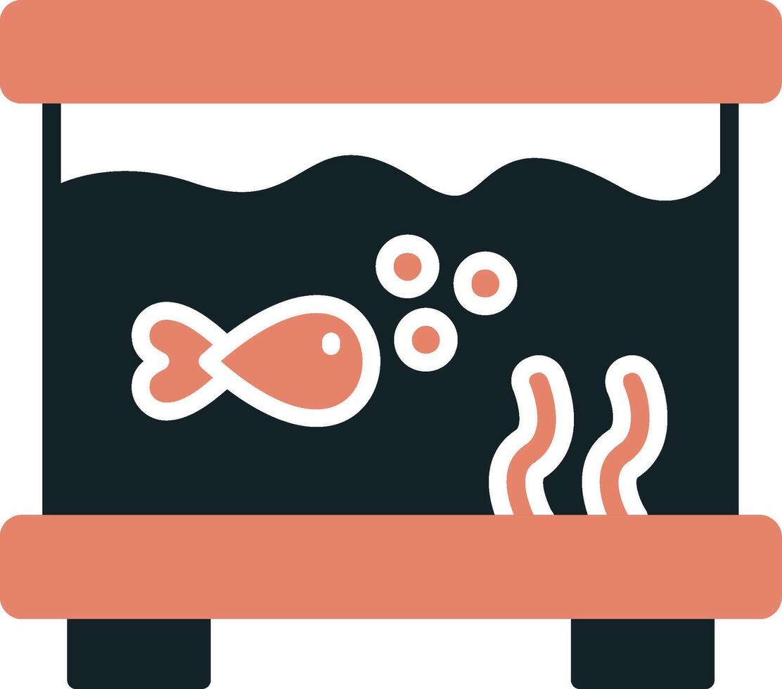 Fish Tank Vector Icon