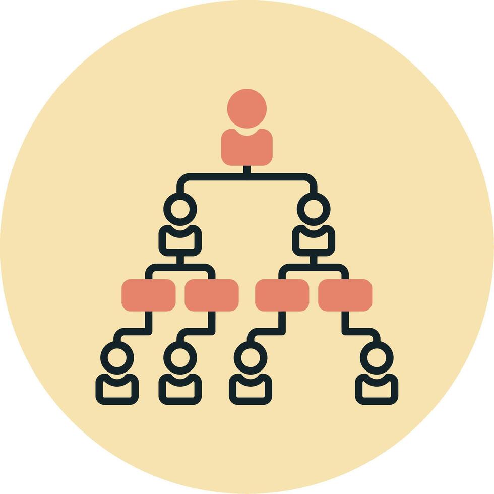 Hierarchy Vector Icon