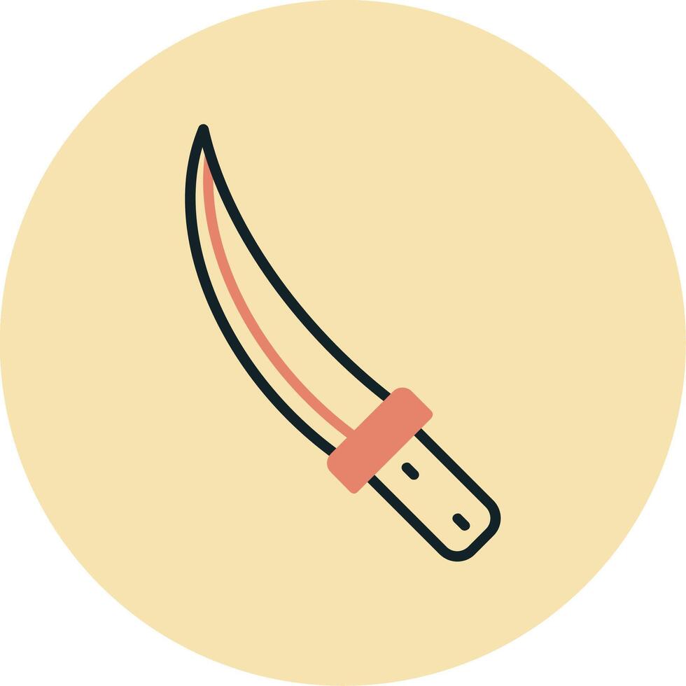 Jambiya Vector Icon