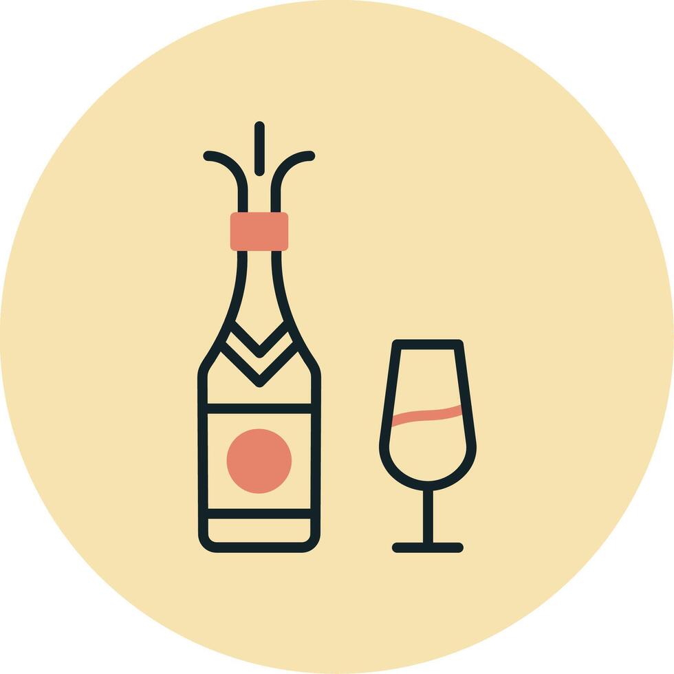 Champagne Vector Icon