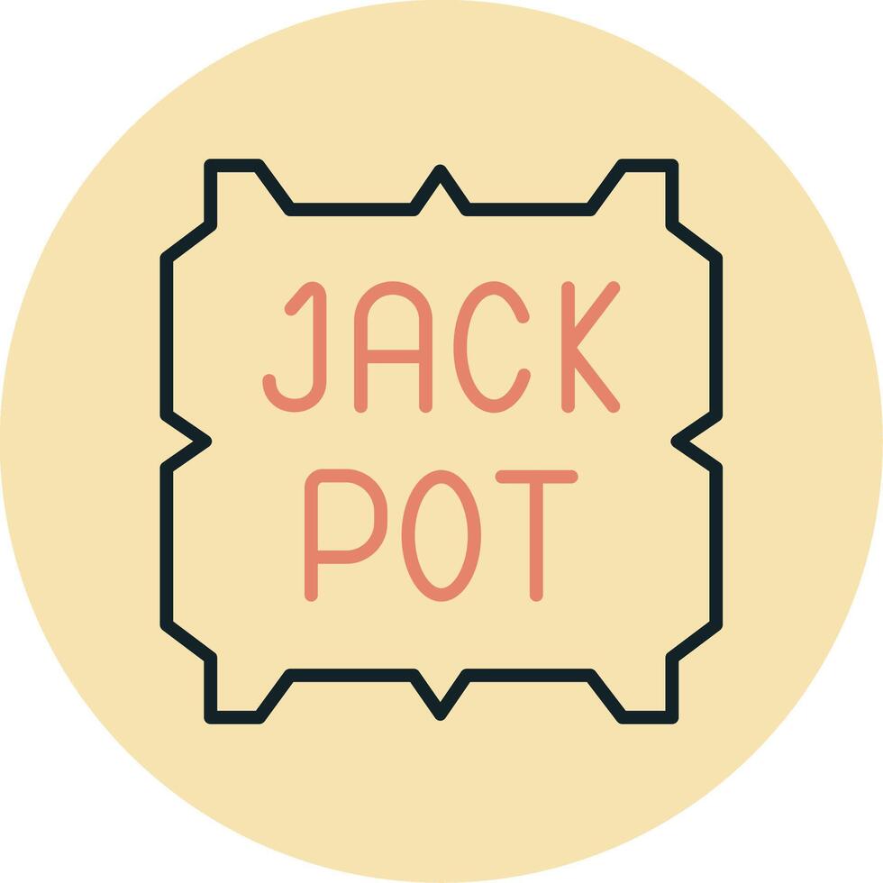 Jackpot Vector Icon