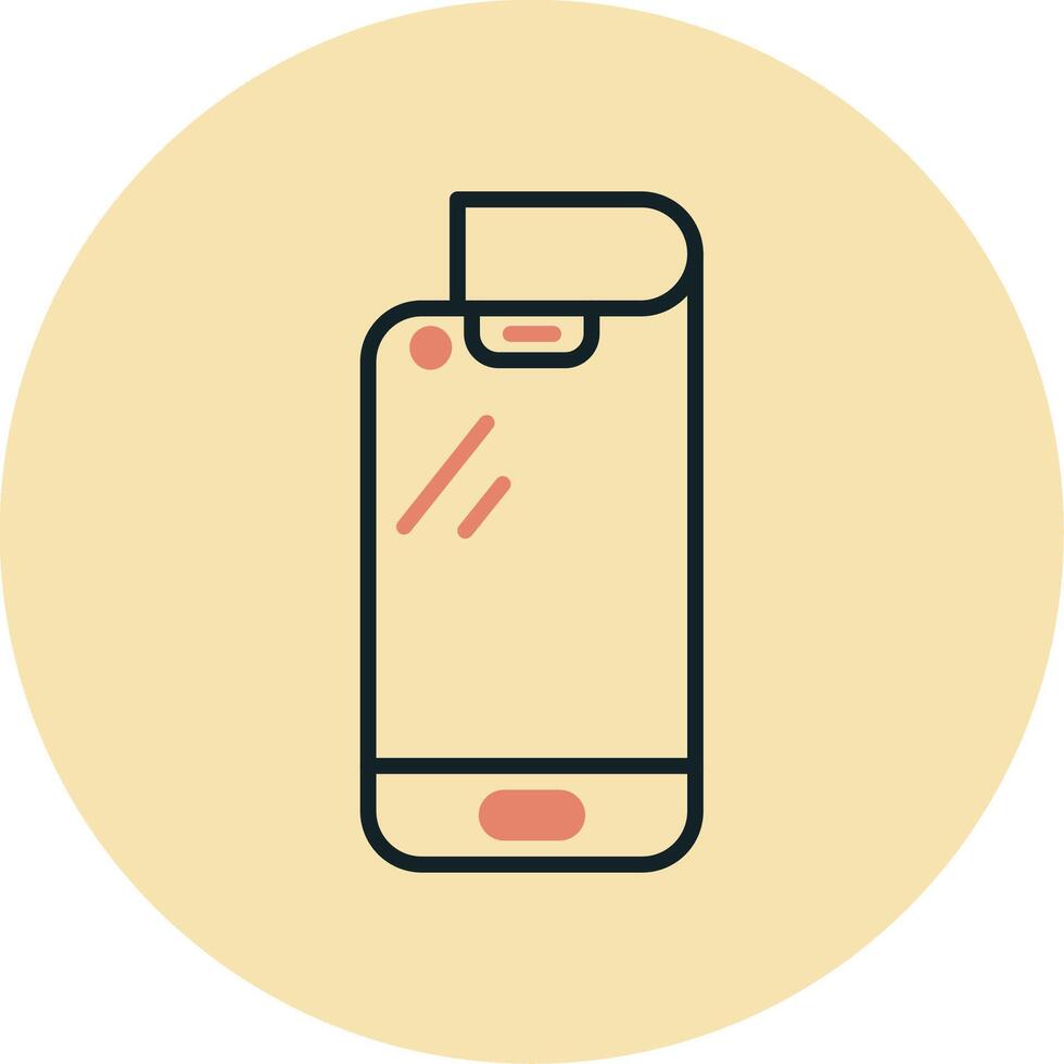 Foldable Smartphone Vector Icon
