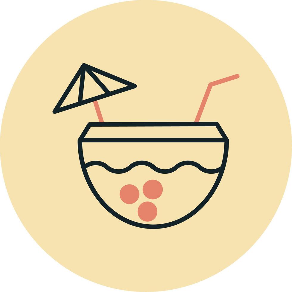 Coconut Vector Icon