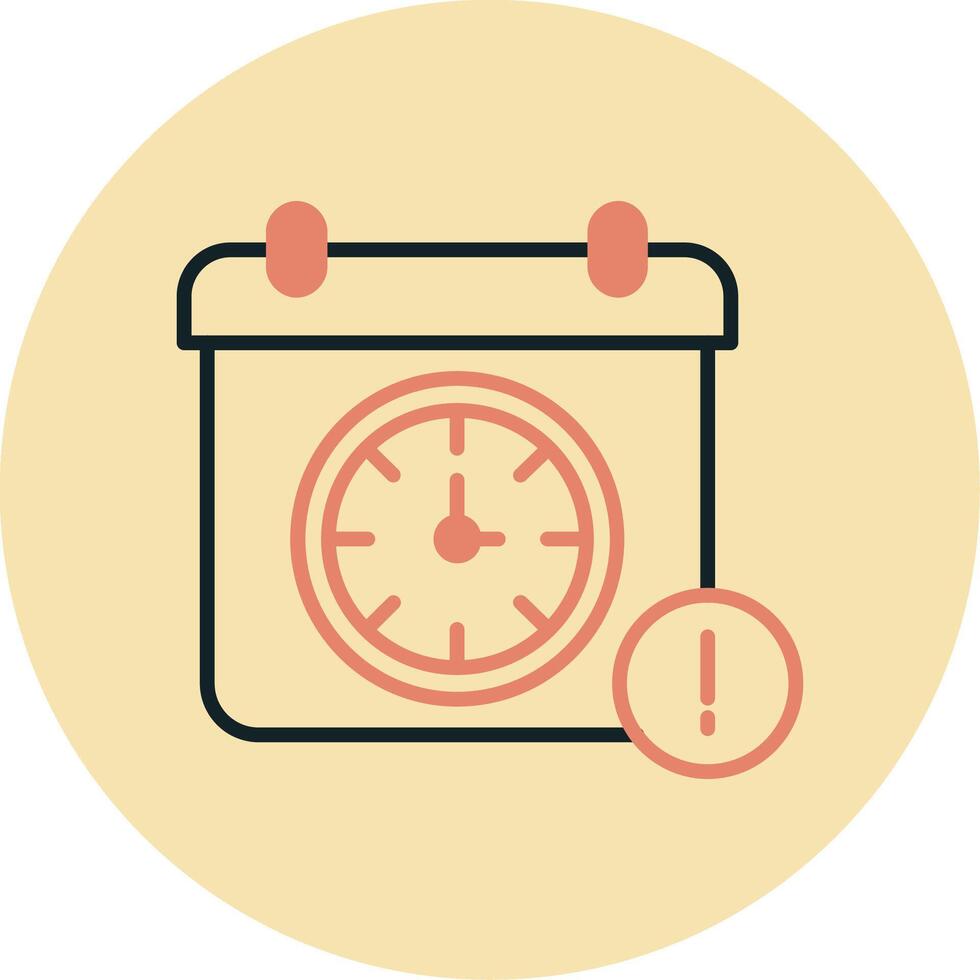 Deadline Vector Icon