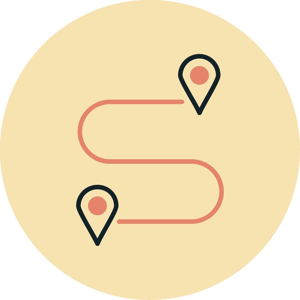 Distance Vector Icon