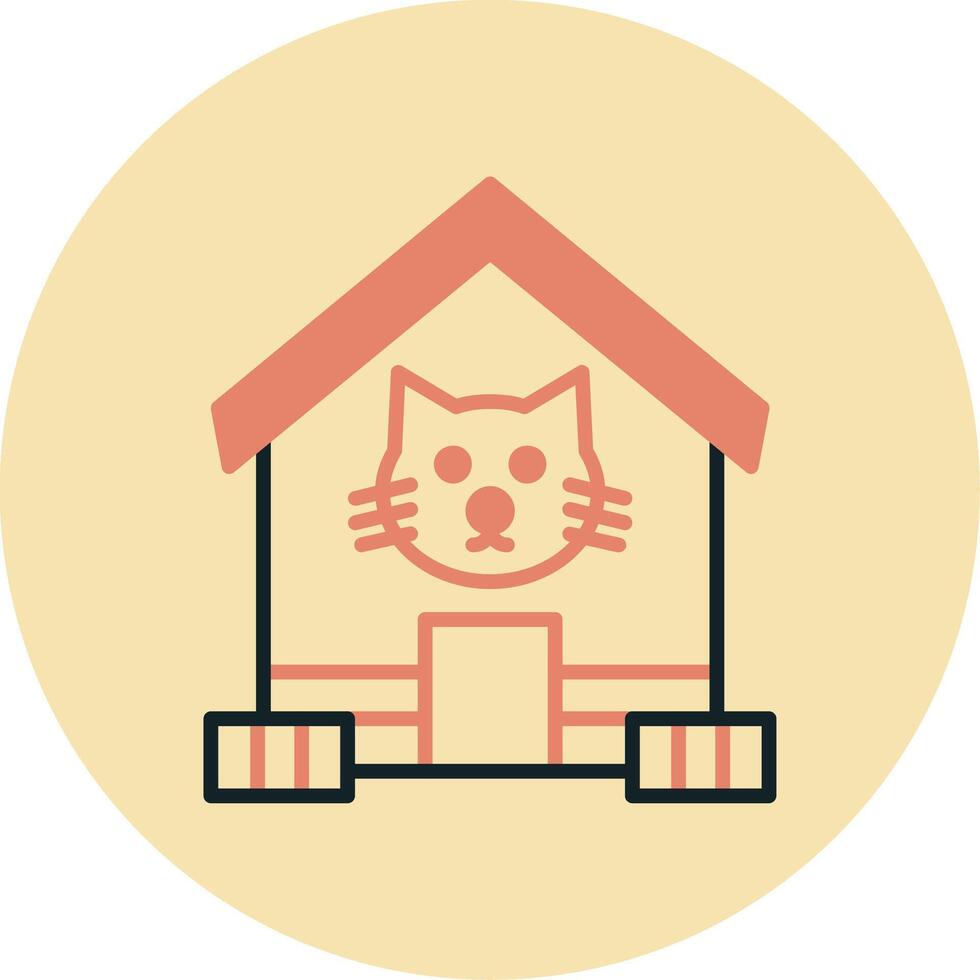 Pet House Vector Icon