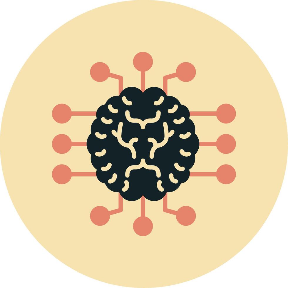 Artificial Intelligence Vector Icon