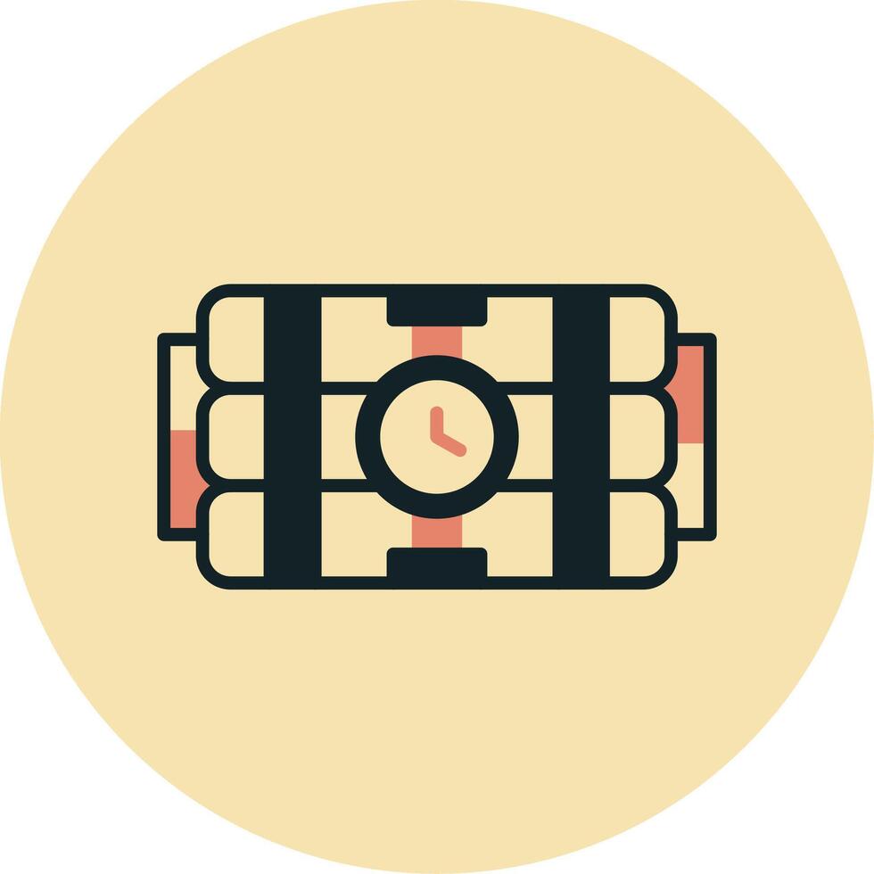 Time Bomb Vector Icon