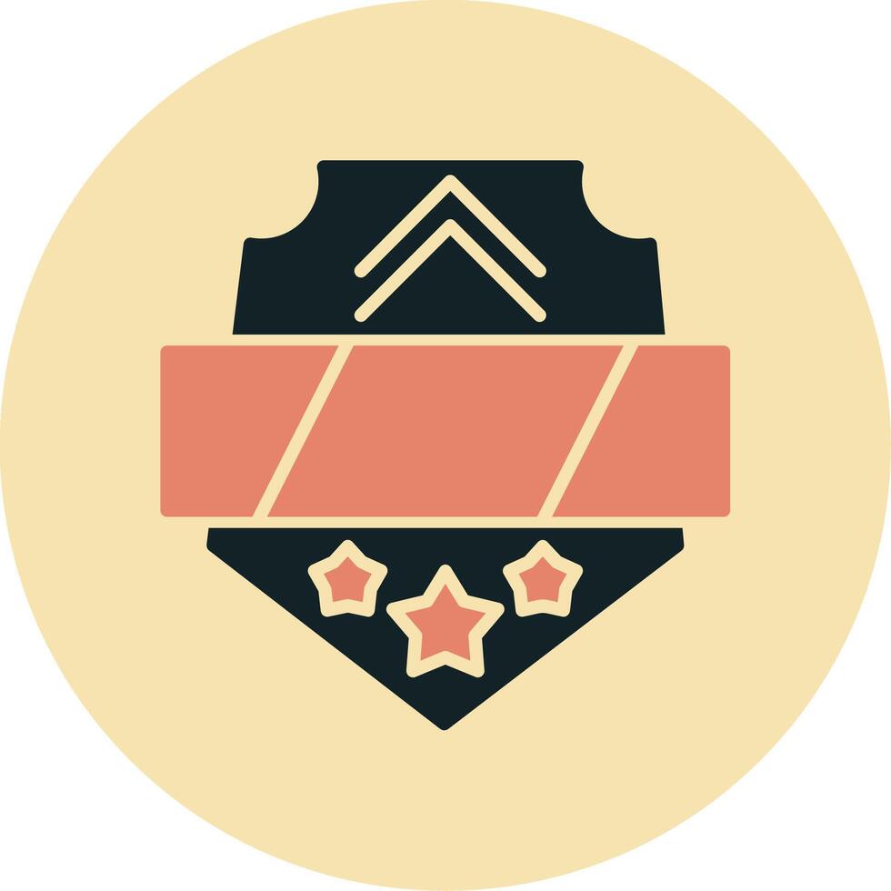 insignias vector icono