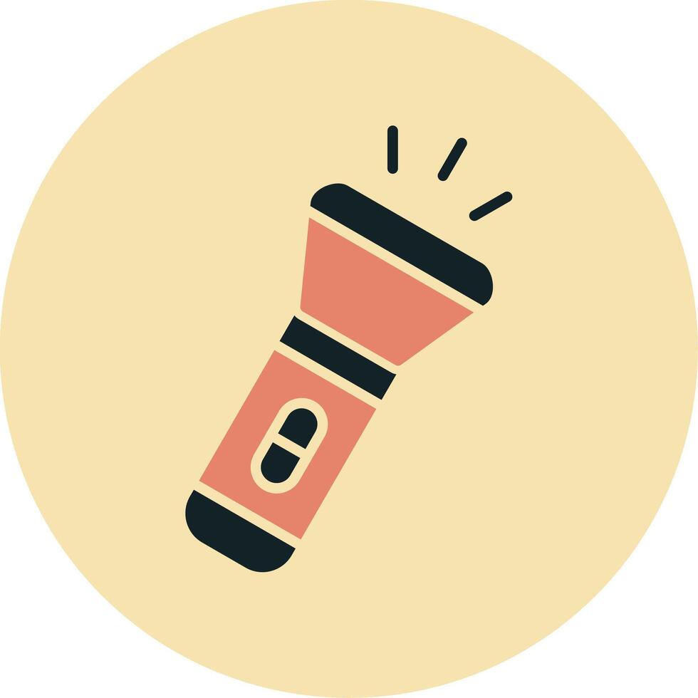 Torch Vector Icon