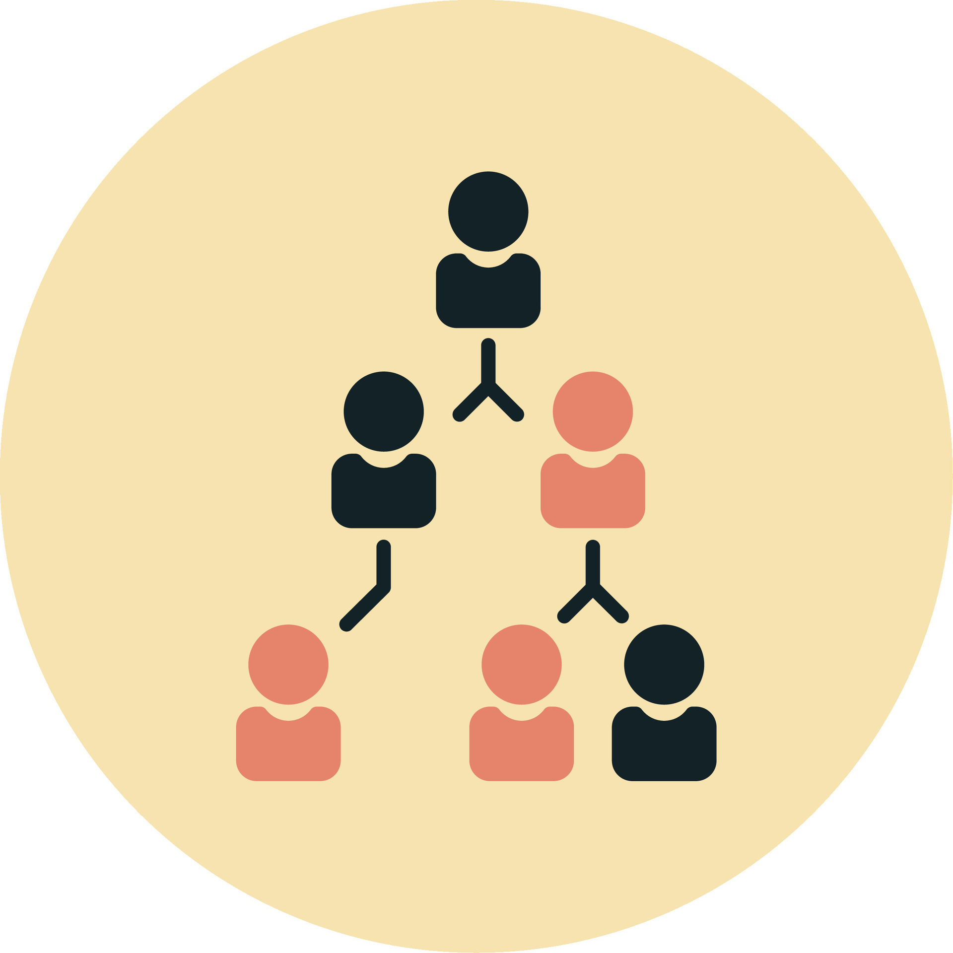 Hierarchy Vector Icon 37266671 Vector Art at Vecteezy