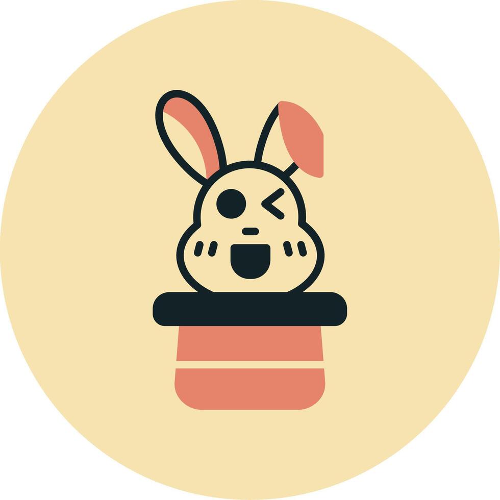 icono de vector de conejo